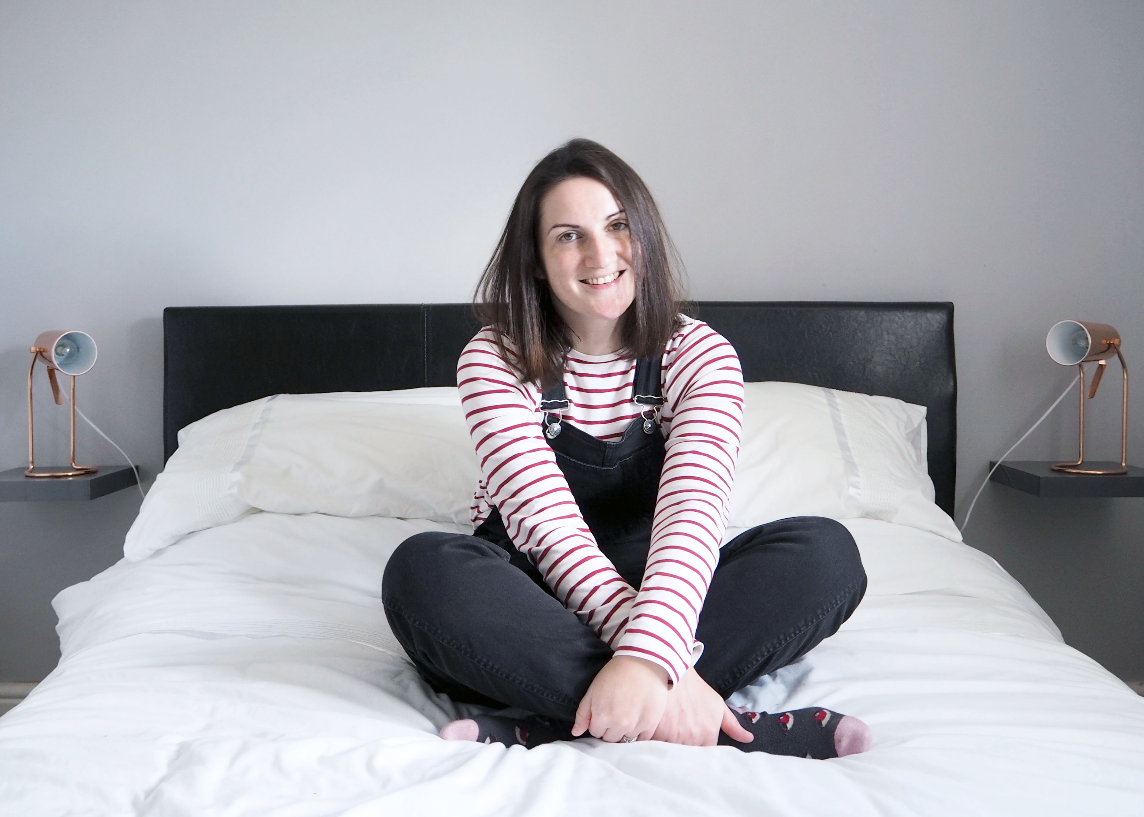 Weekend outfit idea featuring Fat Face Dungarees, wardrobe basic