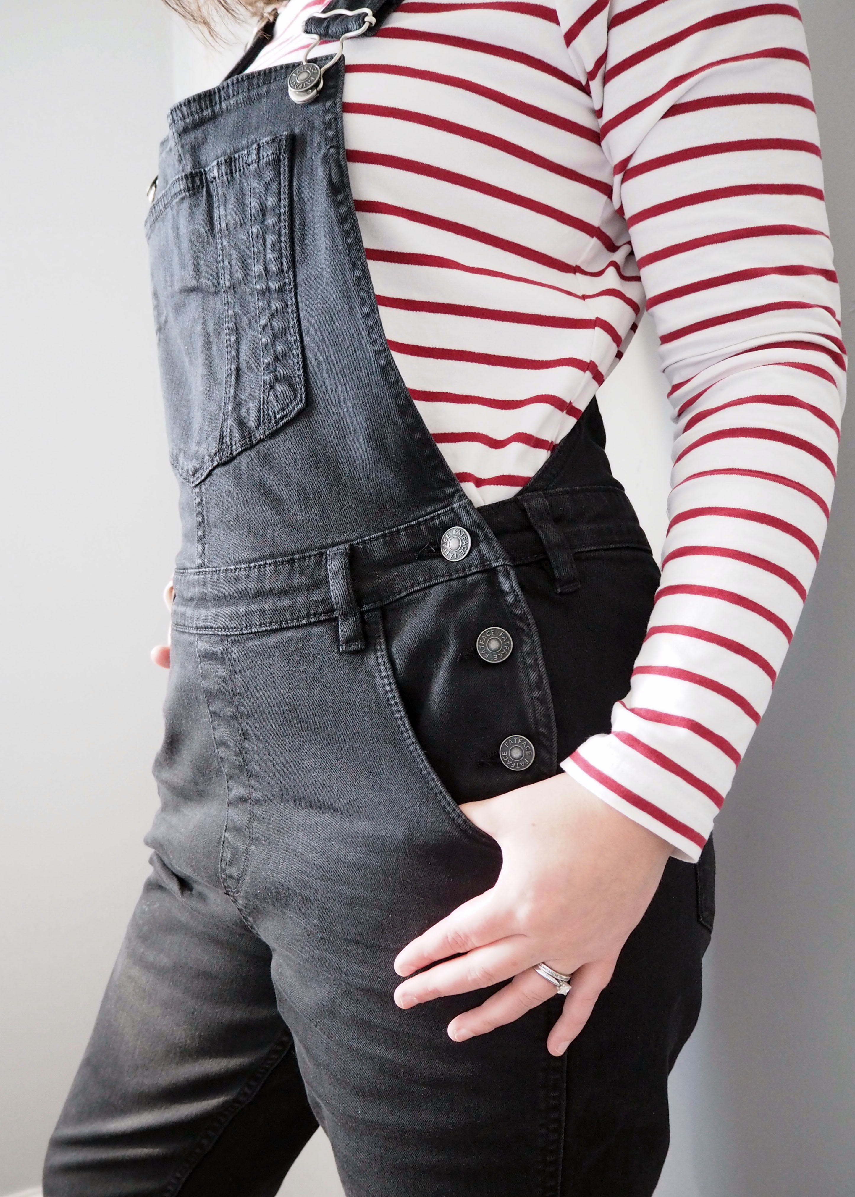 Dungaree Outfit Detail, wardrobe basics
