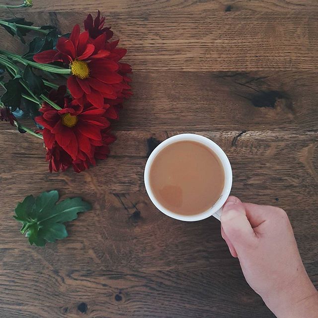 Have a feeling today is going to be one of those endless cups of tea days. Luckily I've no classes and can work from home. Just need to train the dog to bring me tea 🤔