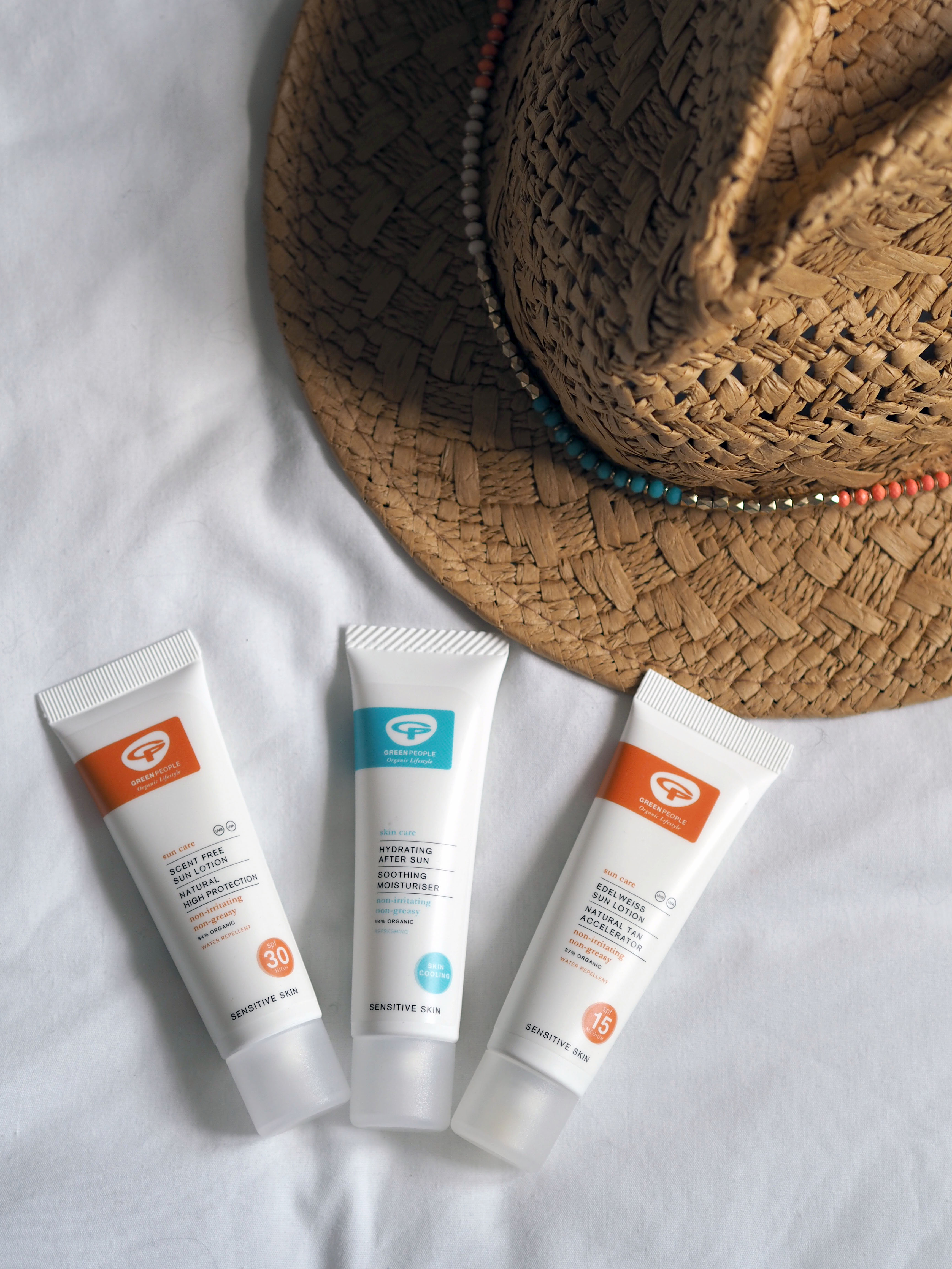 Holiday sun starter pack from green people